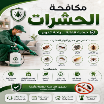 رش حشرات - مكافحة حشرات وقوارض - عمران📞50867996 - مكافحة حشرات - شركة مكافحة حشرات - مكافحة حشرة - شركة حشرات - مكافحة صراصير - رش صراصير